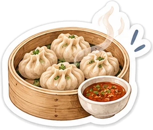 Momos sticker